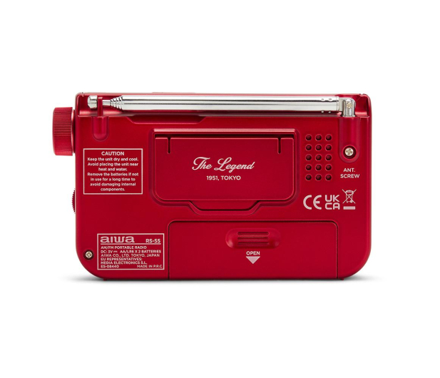 AIWA RS-55 Czerwony - 1376216 - zdjęcie 6
